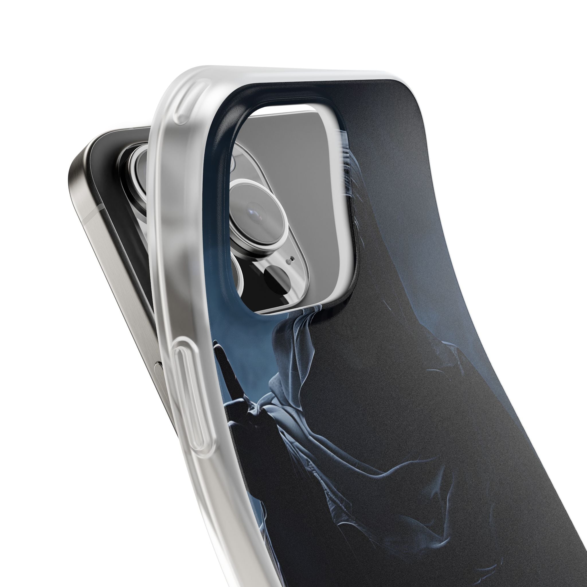 Shadow Harbinger Skull · Soft Phone Case for iPhone