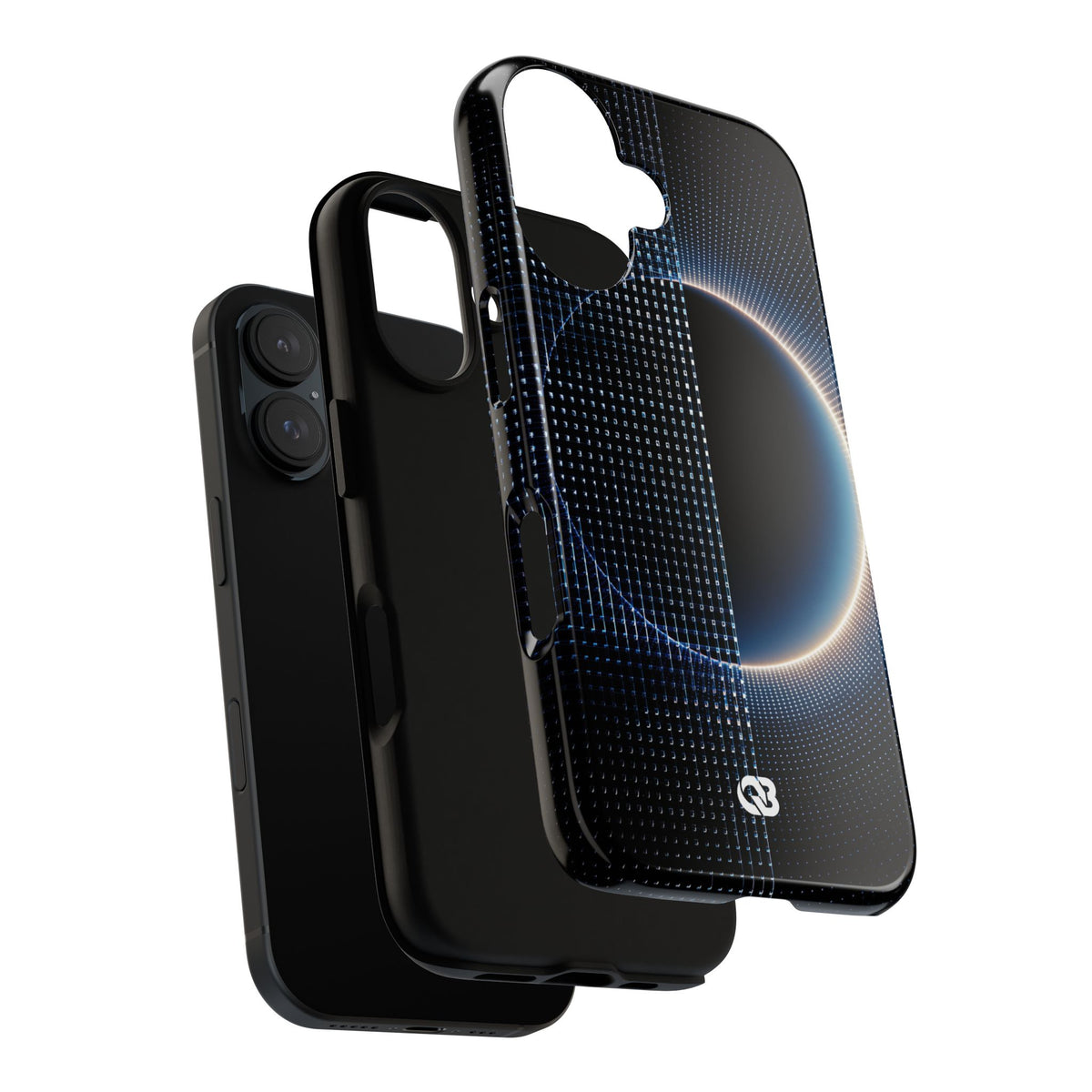 Luminous Meridian · Tough Phone Case for iPhone · Black