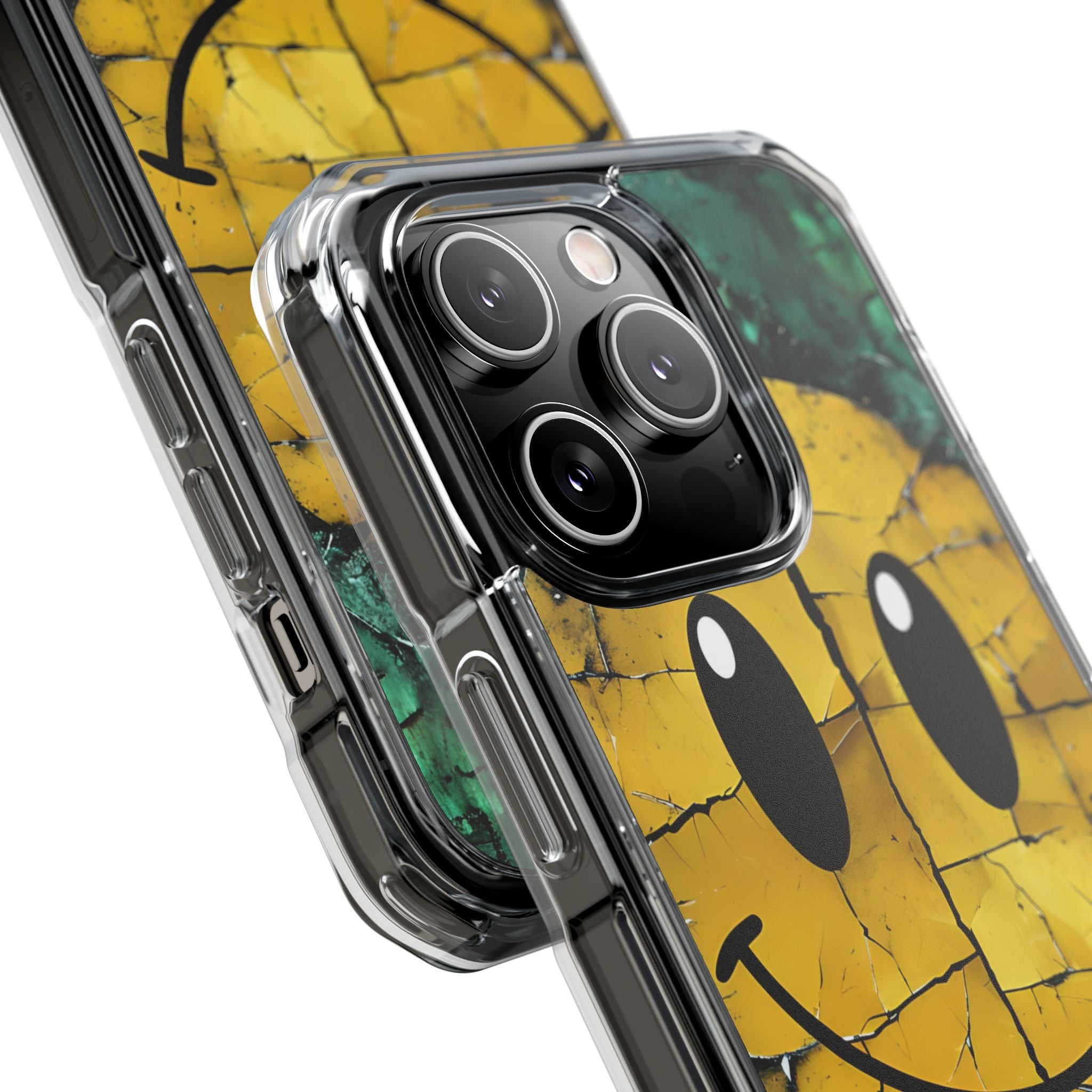 Zerbrochener Smiley iPhone 14 Pro Case - Impact