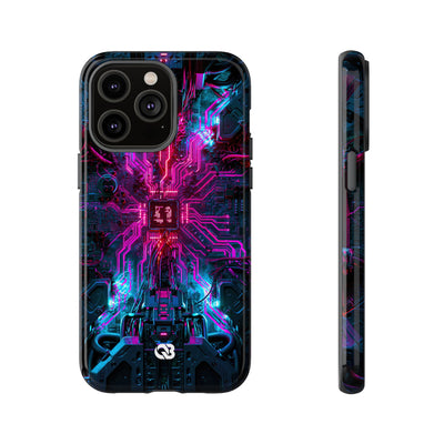 Neural Circuit Core · Tough Phone Case for iPhone · Black