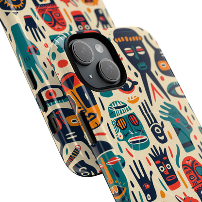 Vivid Faces iPhone 15 Plus Case - Tough+