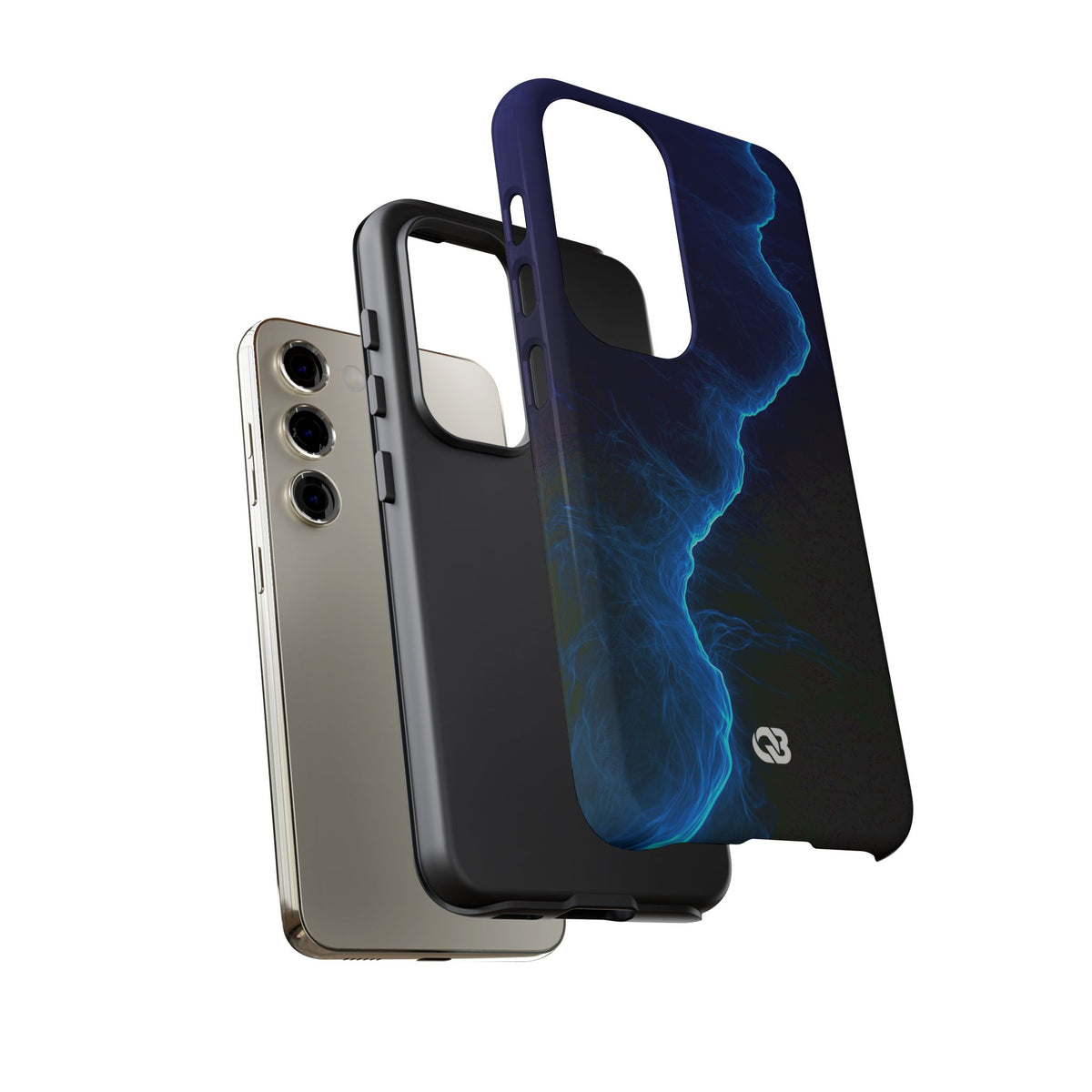 Electric Azure Drift · Tough Phone Case for Samsung · Blue