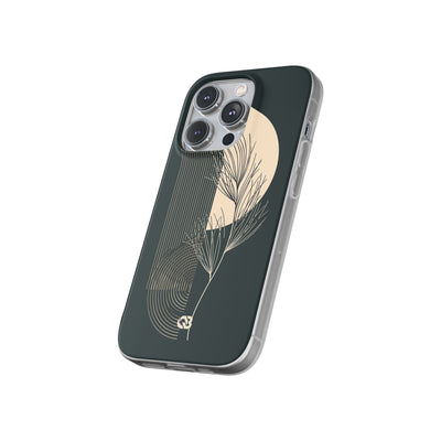 Black Lite Phone Case for iPhone - Obsidian Sand Willow