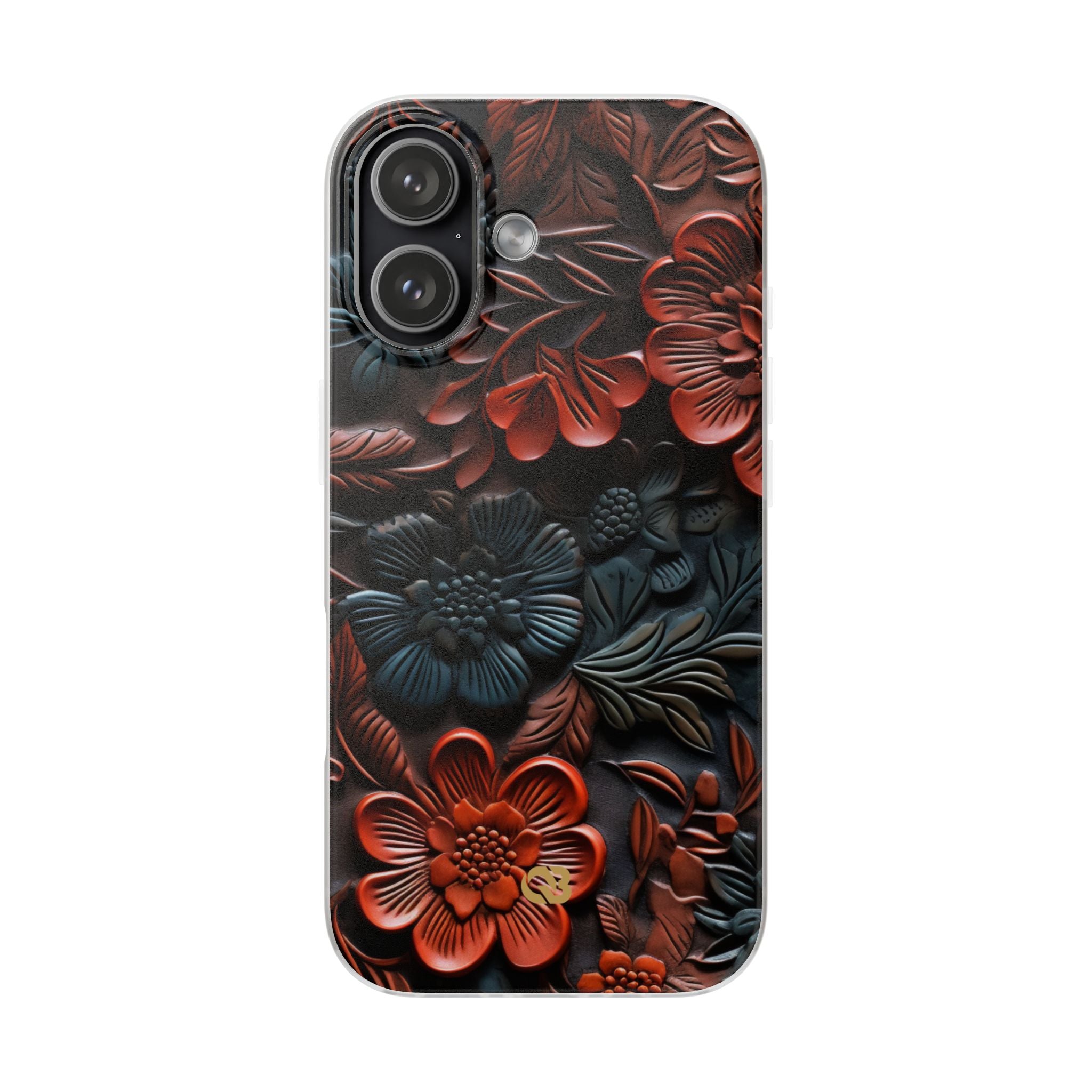 Carved Earth Bloom · Soft Phone Case for iPhone