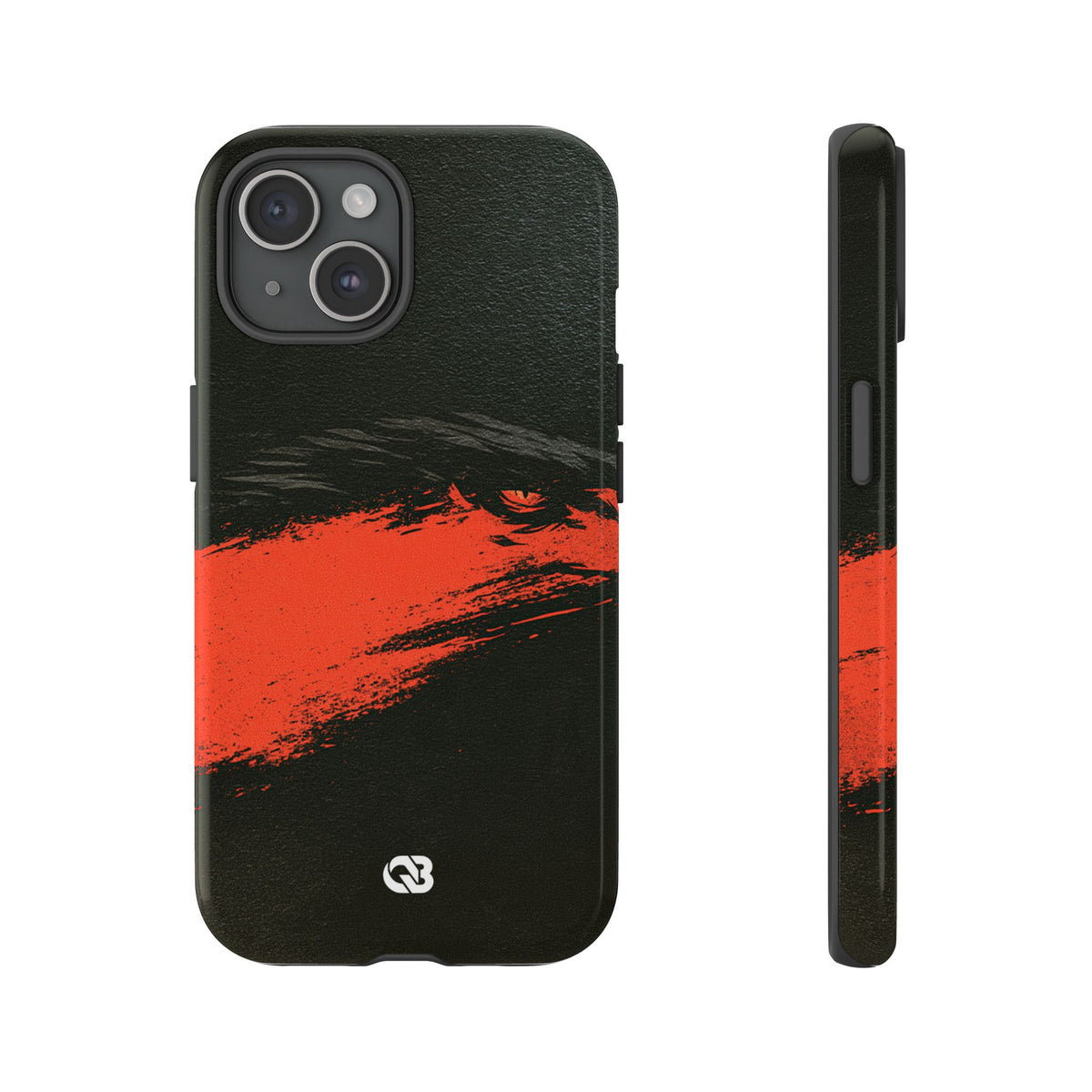 Crimson Raptor Noir · Tough Phone Case for iPhone · Black