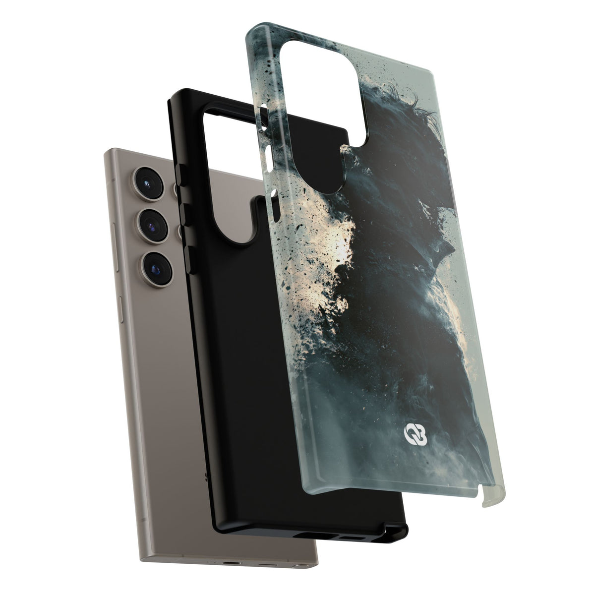 Ashen Dissolution · Tough Phone Case for Samsung · Black