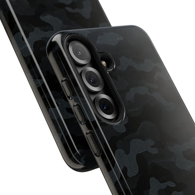Blackout Urban Camo · Tough Phone Case for Samsung · Black