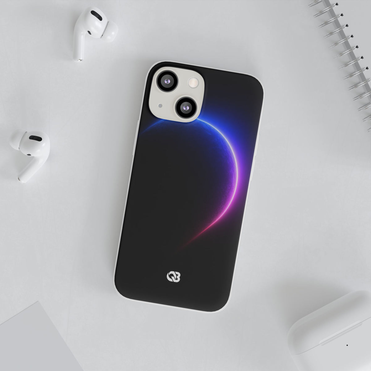 Luminous Eclipse · Lite Phone Case for iPhone ·  Black