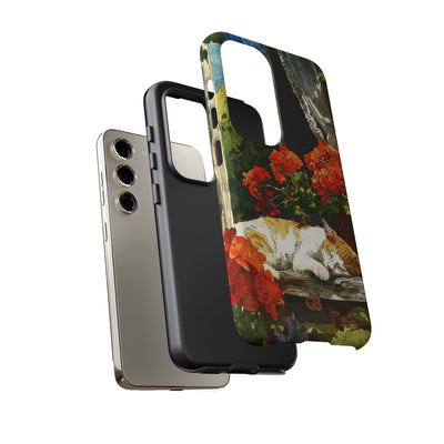 Sleeping Ginger Bloom · Tough Mobilskal för Samsung