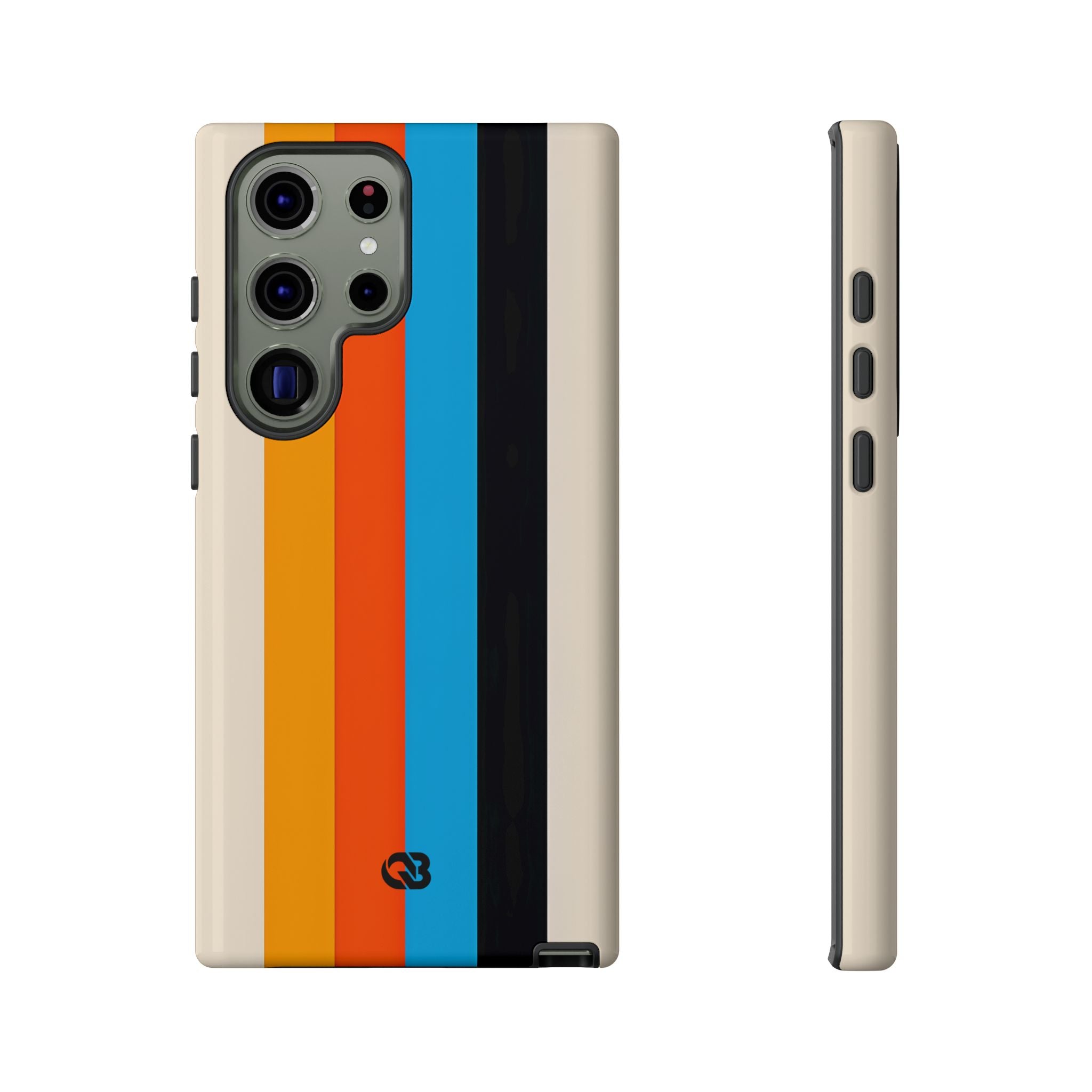 Retro Racing Stripes · Tough Custodia per Samsung