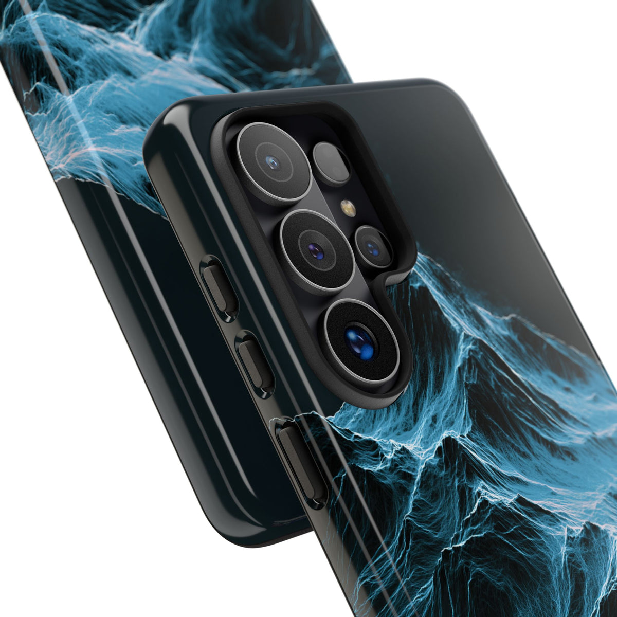 Nordic Frost Peak · Tough Phone Case for Samsung · Blue