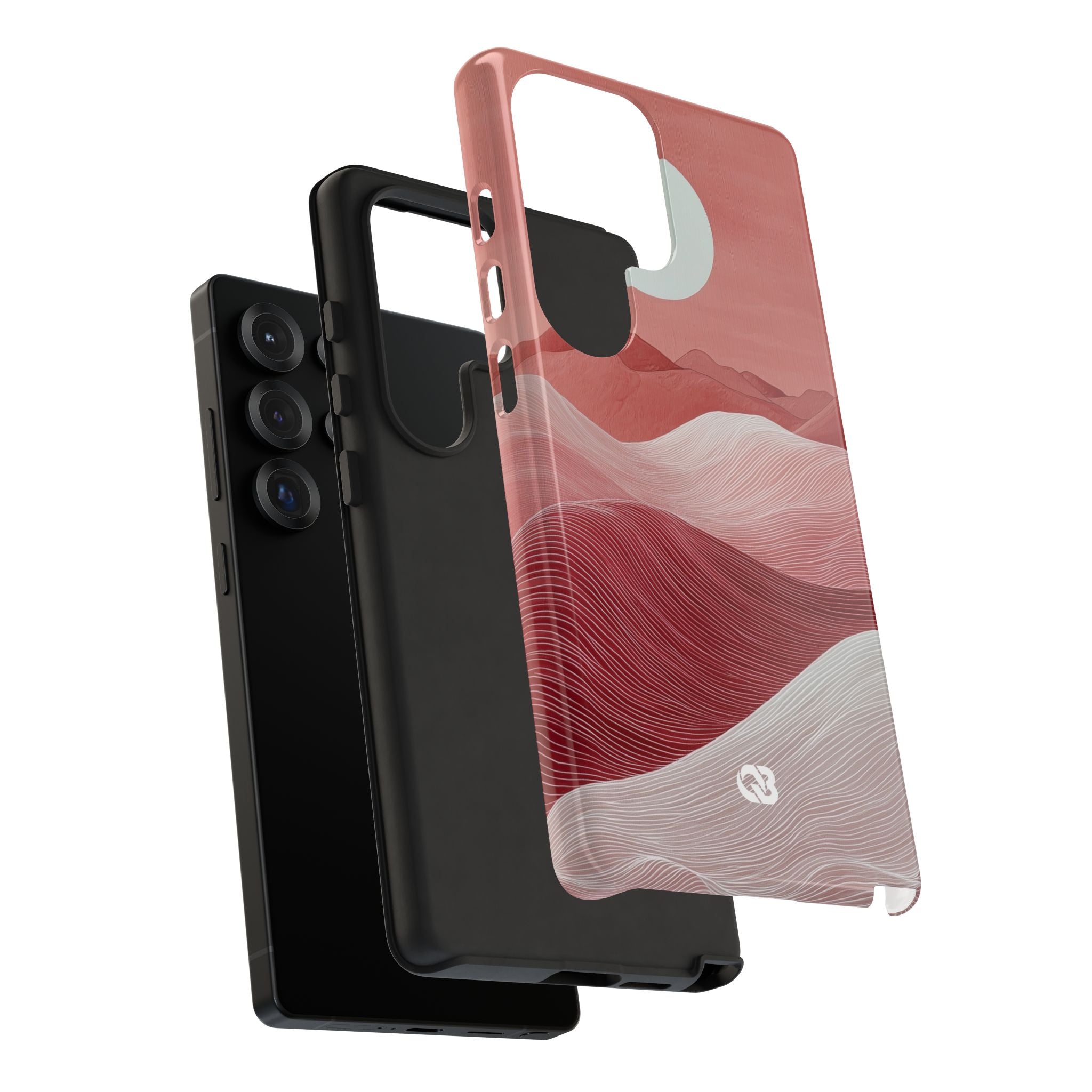 Crimson Dune Horizon · Tough Hoesje voor Samsung