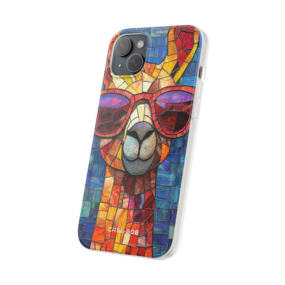 Llama Glow iPhone 15 Plus Cover - Blød