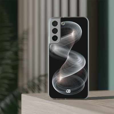 Luminous Vortex · Lite Phone Case for Samsung · Black