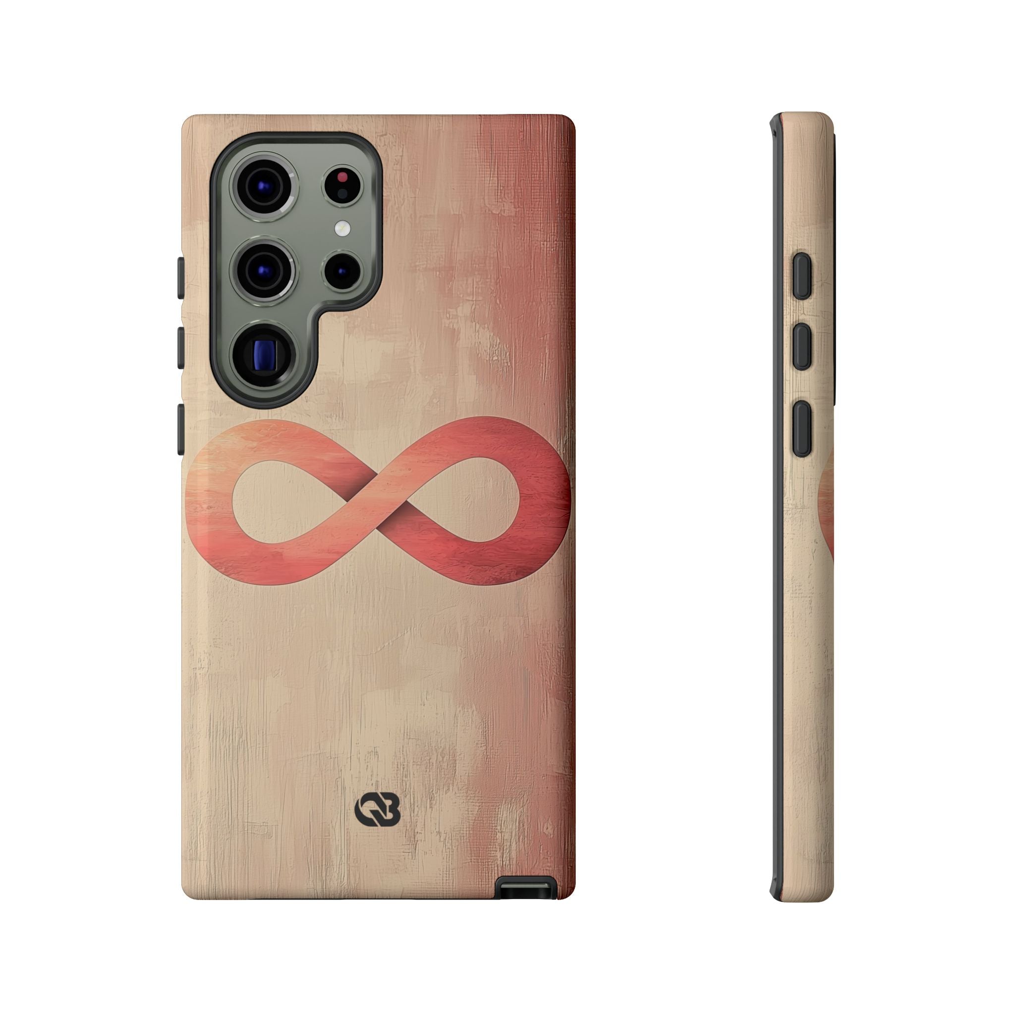 Terracotta Infinity Stroke · Tough Telefoncover til Samsung