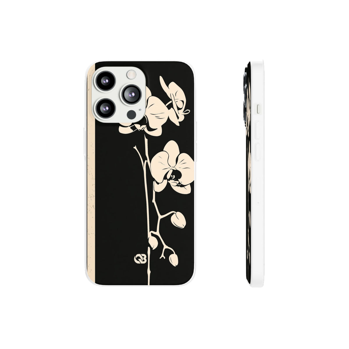 Nocturne Orchid · Lite Phone Case for iPhone ·  Black