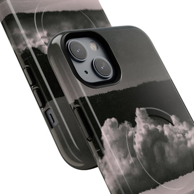 Crimson Horizon · Tough 2.0 Magnetic Phone Case for iPhone · Black