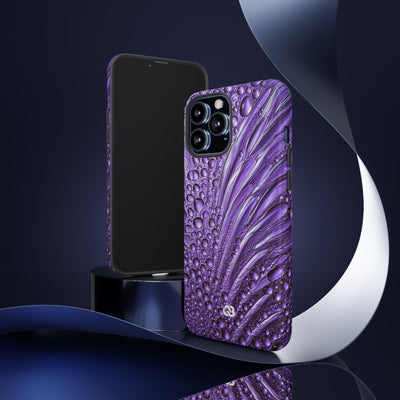 Violet Liquid Gel · Tough Phone Case for iPhone · Purple