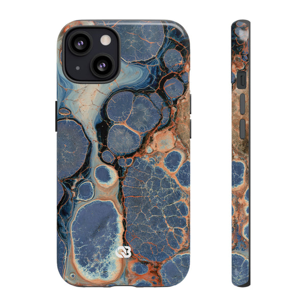 Astral Orb Resonance · Tough Phone Case for iPhone · Blue