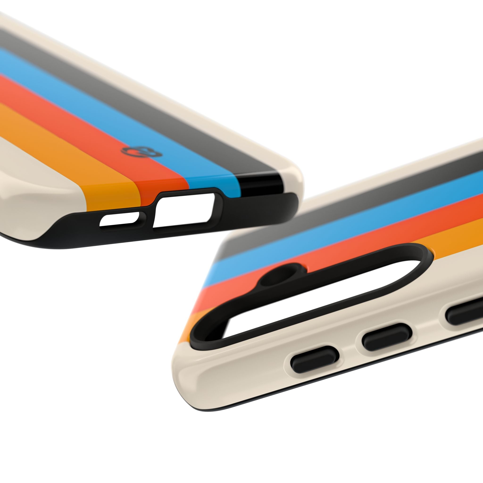 Retro Racing Stripes · Tough Custodia per Samsung