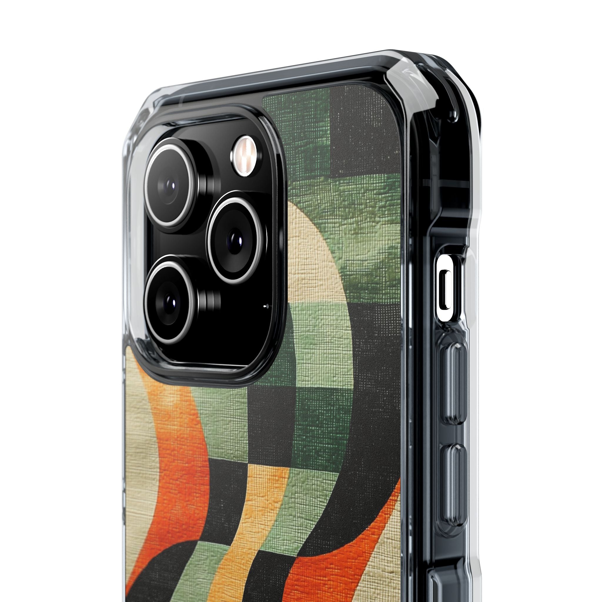 Burnt Orange Curve · Impact Handyhülle für iPhone · Magsafe