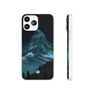 Glacial Alpine Peak · Lite Phone Case for iPhone ·  Blue