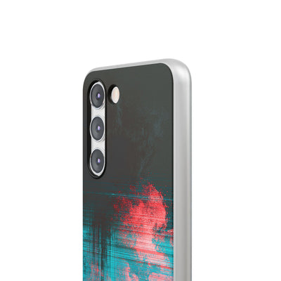Digital Signal Drift · Lite Phone Case for Samsung · Black