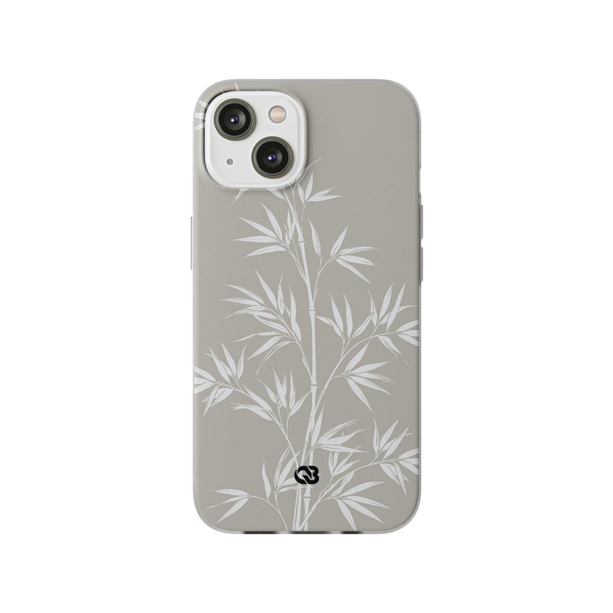 Beige Lite Phone Case for iPhone - Sandstone Bamboo Stalks