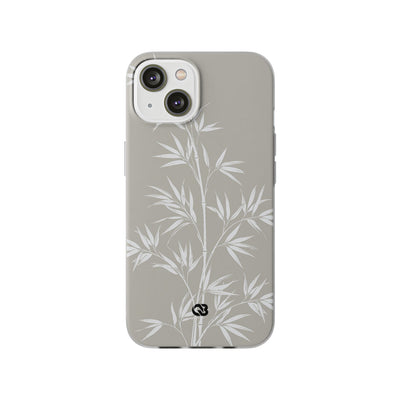 Beige Lite Phone Case for iPhone - Sandstone Bamboo Stalks