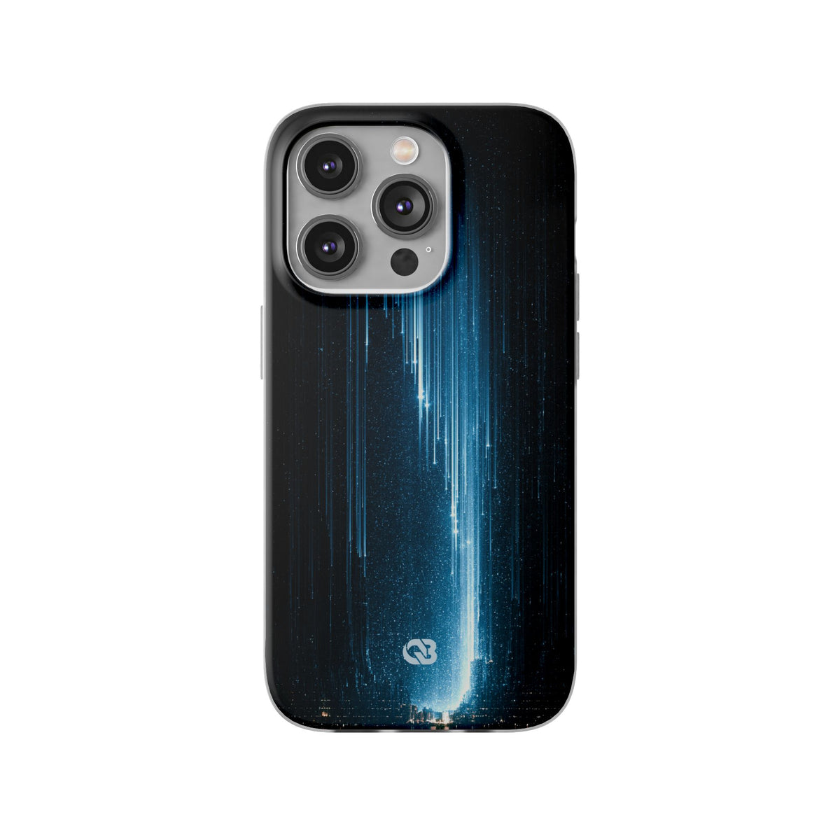 Nocturnal Cascade · Lite Phone Case for iPhone ·  Black