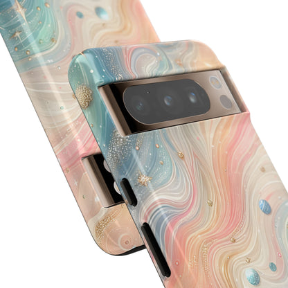Iridescent Swirls Google Pixel 8 Pro Case - Tough