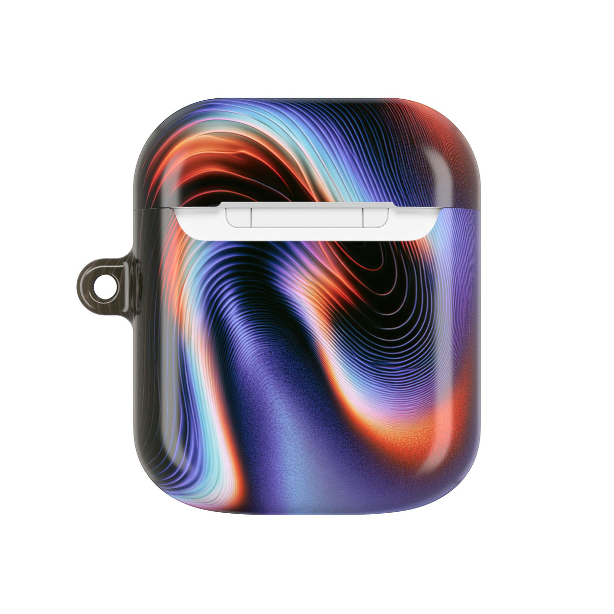 Prismatic Resonance · Hard Case for AirPods & AirPods Pro · Purple