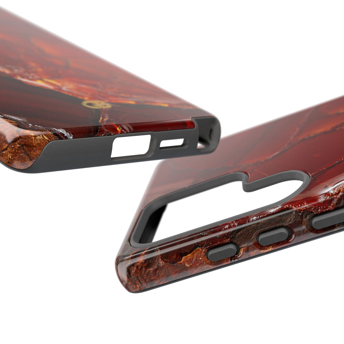Amber Embrace · Tough Phone Case for Samsung · Brown