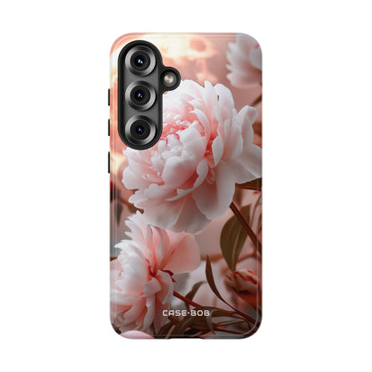 Peony Moonlight Samsung S25 Case - Tough