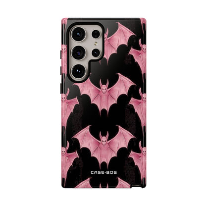 Pink Batwave Samsung S24 Ultra Case - Tough