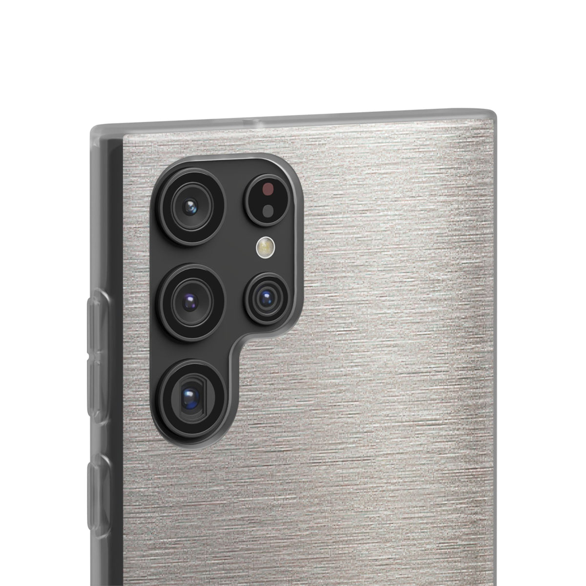 Brushed Silver Alloy · Lite Phone Case for Samsung · Silver