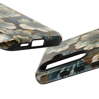 Gilded Blossom Reverie · Tough Phone Case for Samsung · Teal