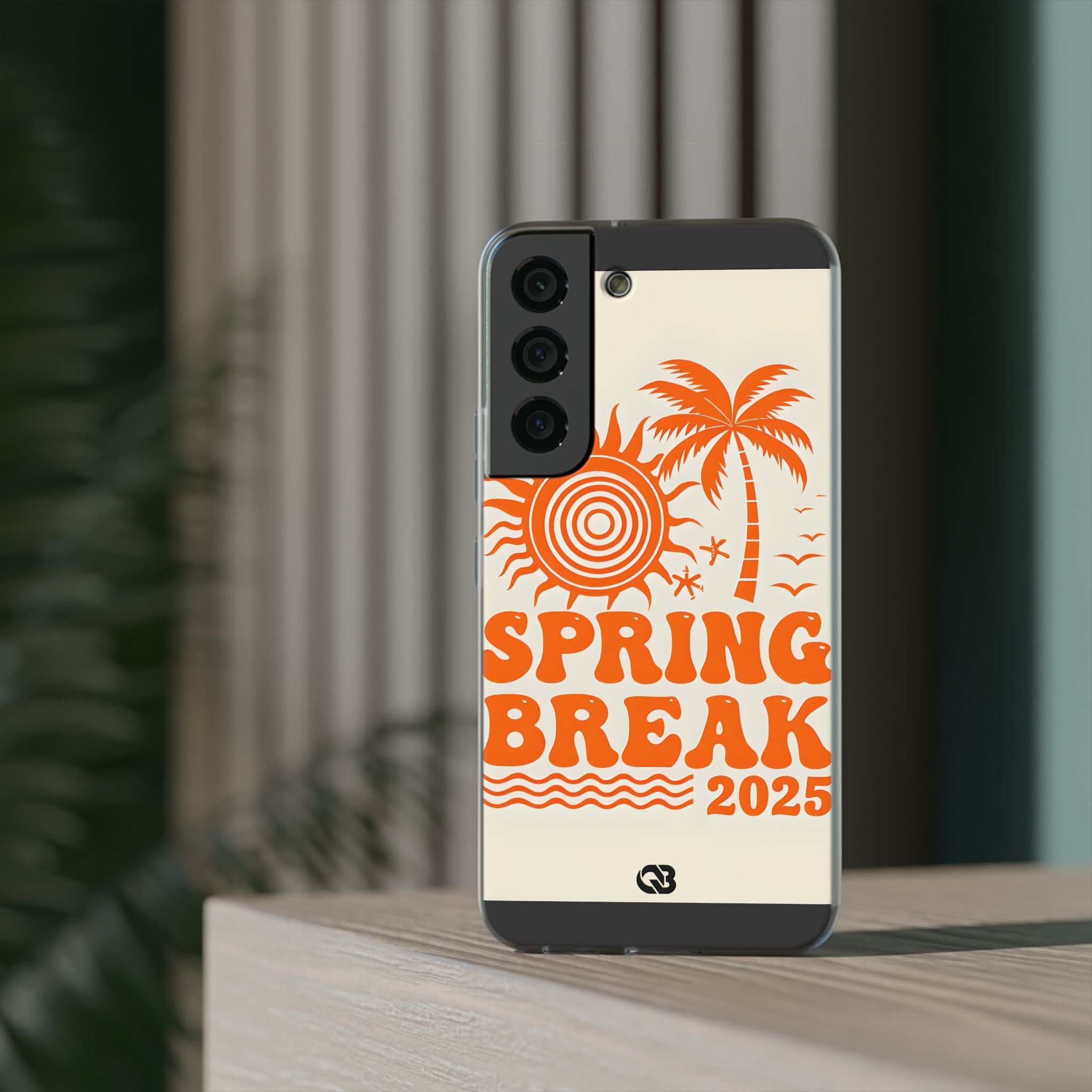 Retro Orange Tide · Soft Handyhülle für Samsung