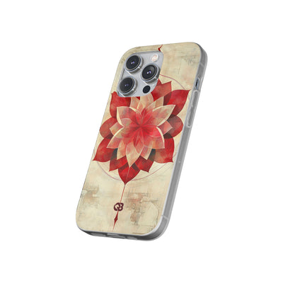 Crimson Petal Peak · Soft Phone Case for iPhone