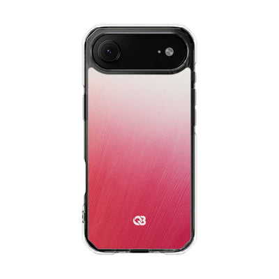 Rose Haze · Clear Impact Magnetic Phone Case for iPhone · Pink