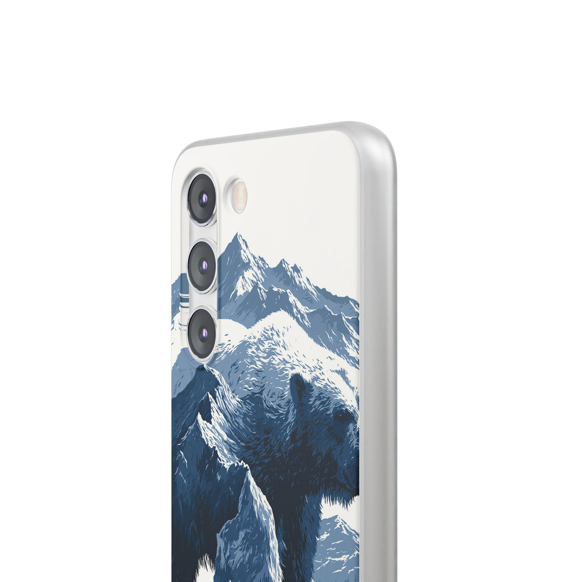 Fjord Summit Bear · Lite Phone Case for Samsung · Blue