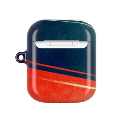 Navy Streak - AirPods Case