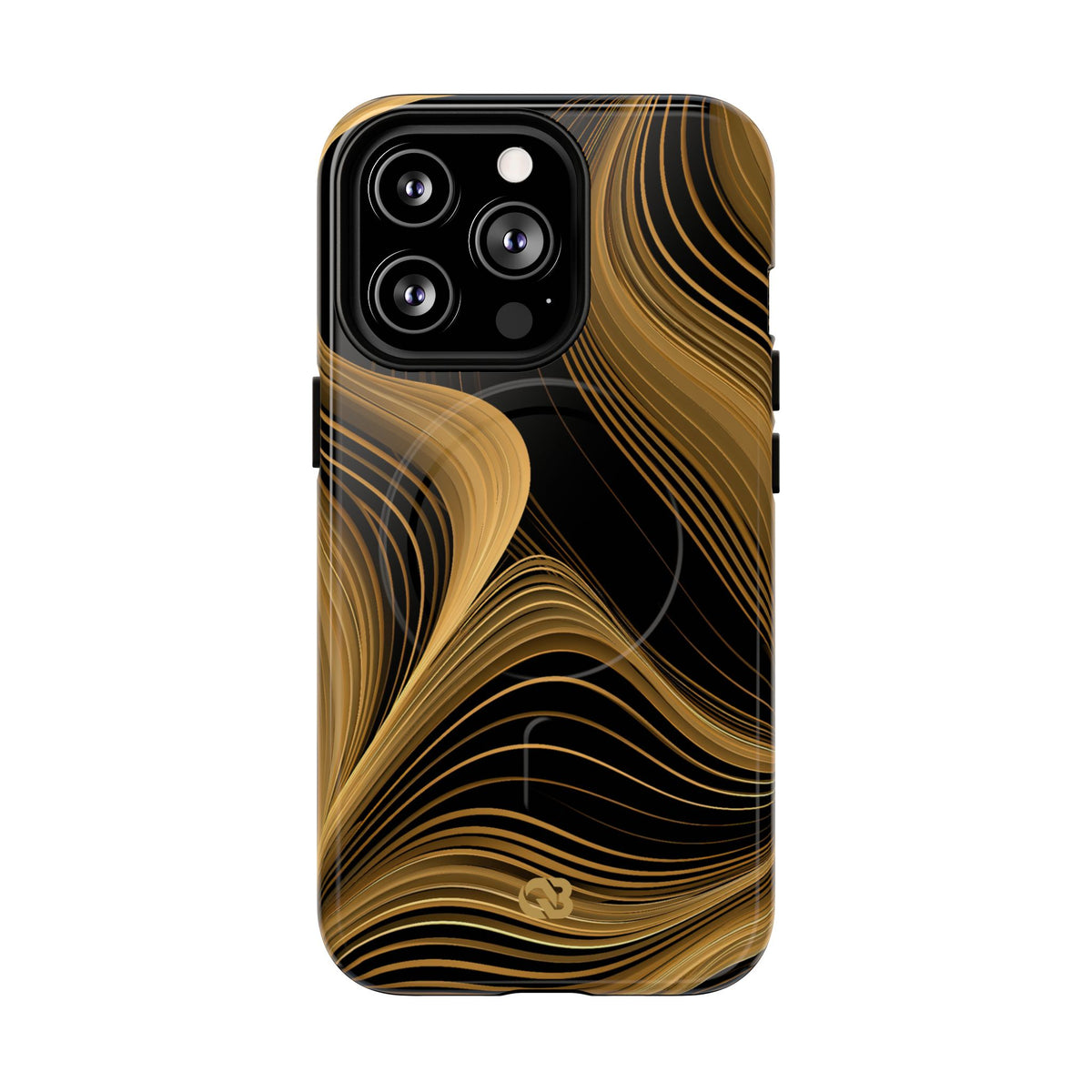Gilded Strata · Tough 2.0 Magnetic Phone Case for iPhone · Gold