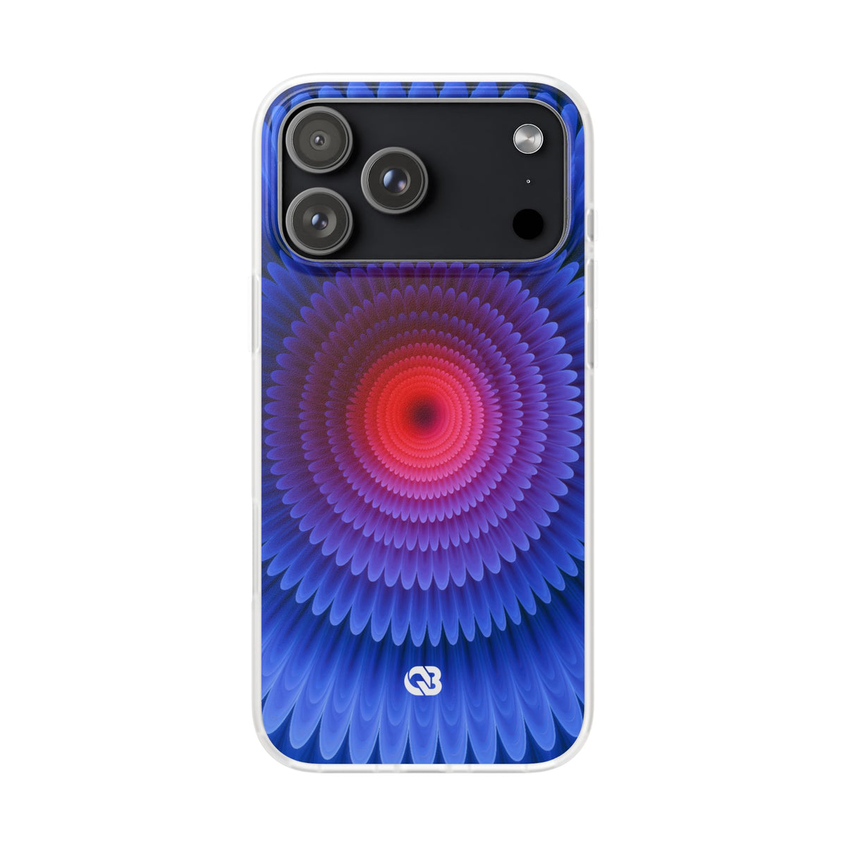 Radial Spectrum Bloom · Lite Phone Case for iPhone ·  Blue