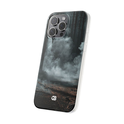 Shadowed Pine Mist · Lite Phone Case for iPhone ·  Black