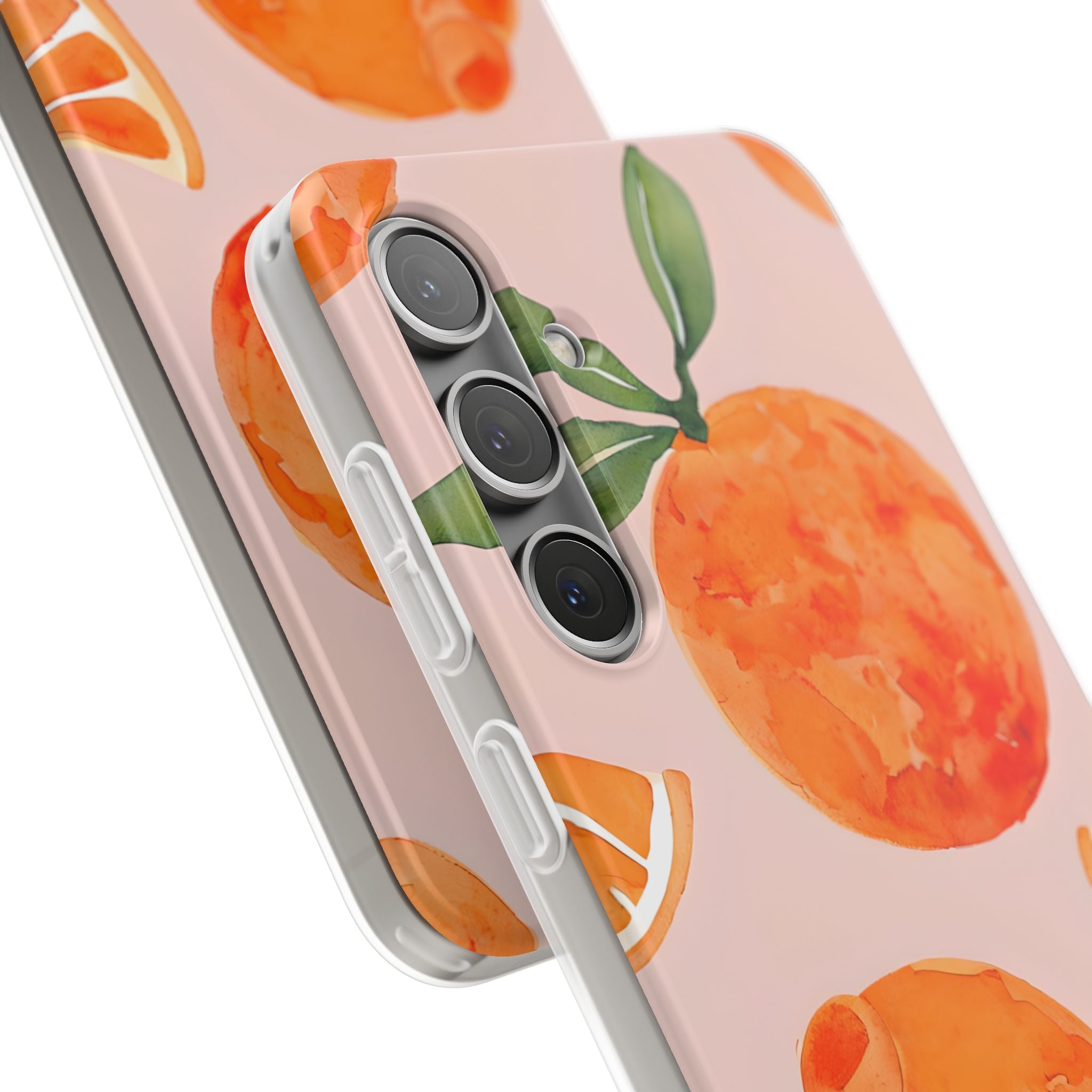 Sunkissed Orange Harvest · Soft Phone Case for Samsung