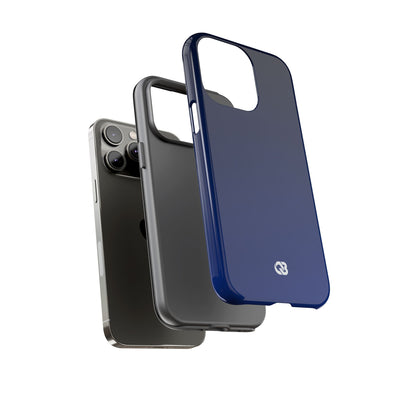 Blue Tough Phone Case for iPhone - Midnight Cobalt Fade