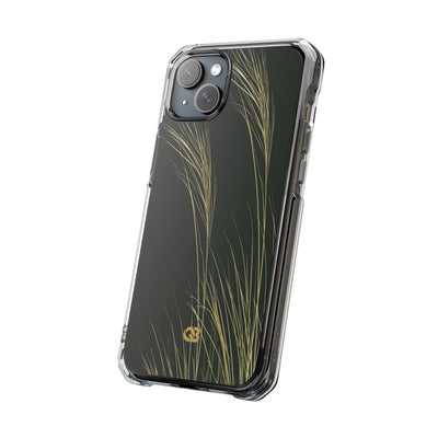 Green Impact MagSafe Phone Case for iPhone - Midnight Gilded Grass