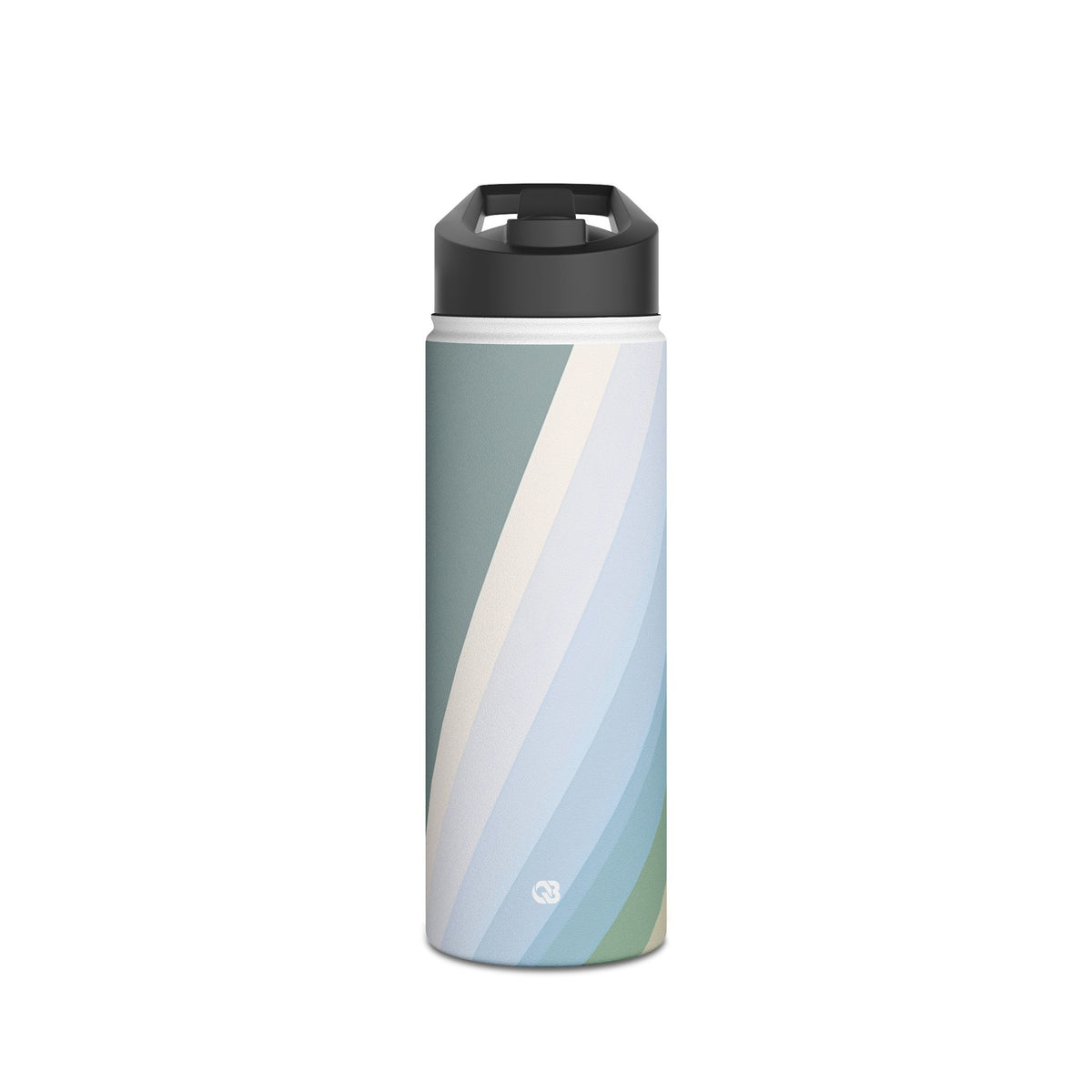Prismatic Ray · Insulated Water Bottle · Grey