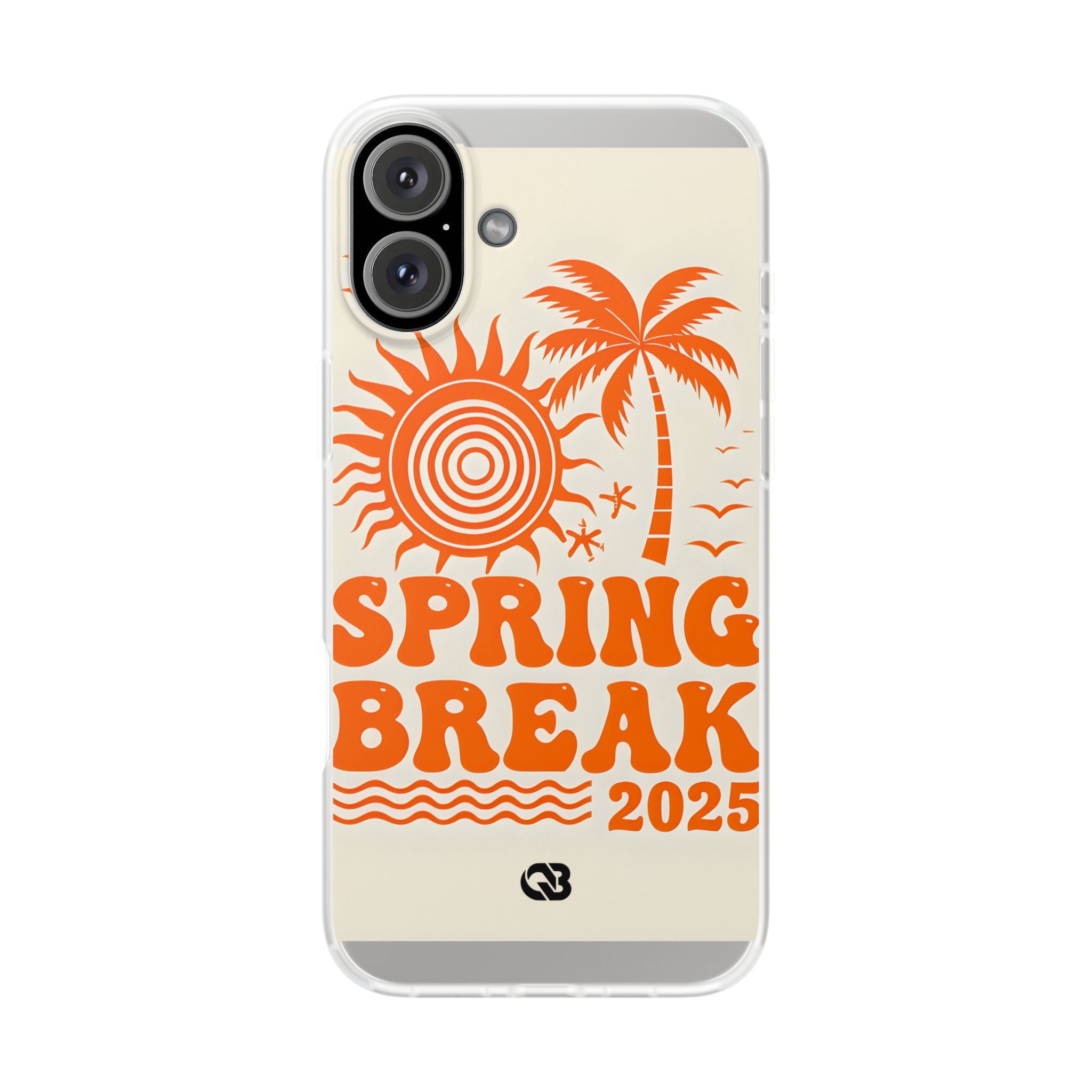 Retro Orange Tide · Soft Hoesje voor iPhone